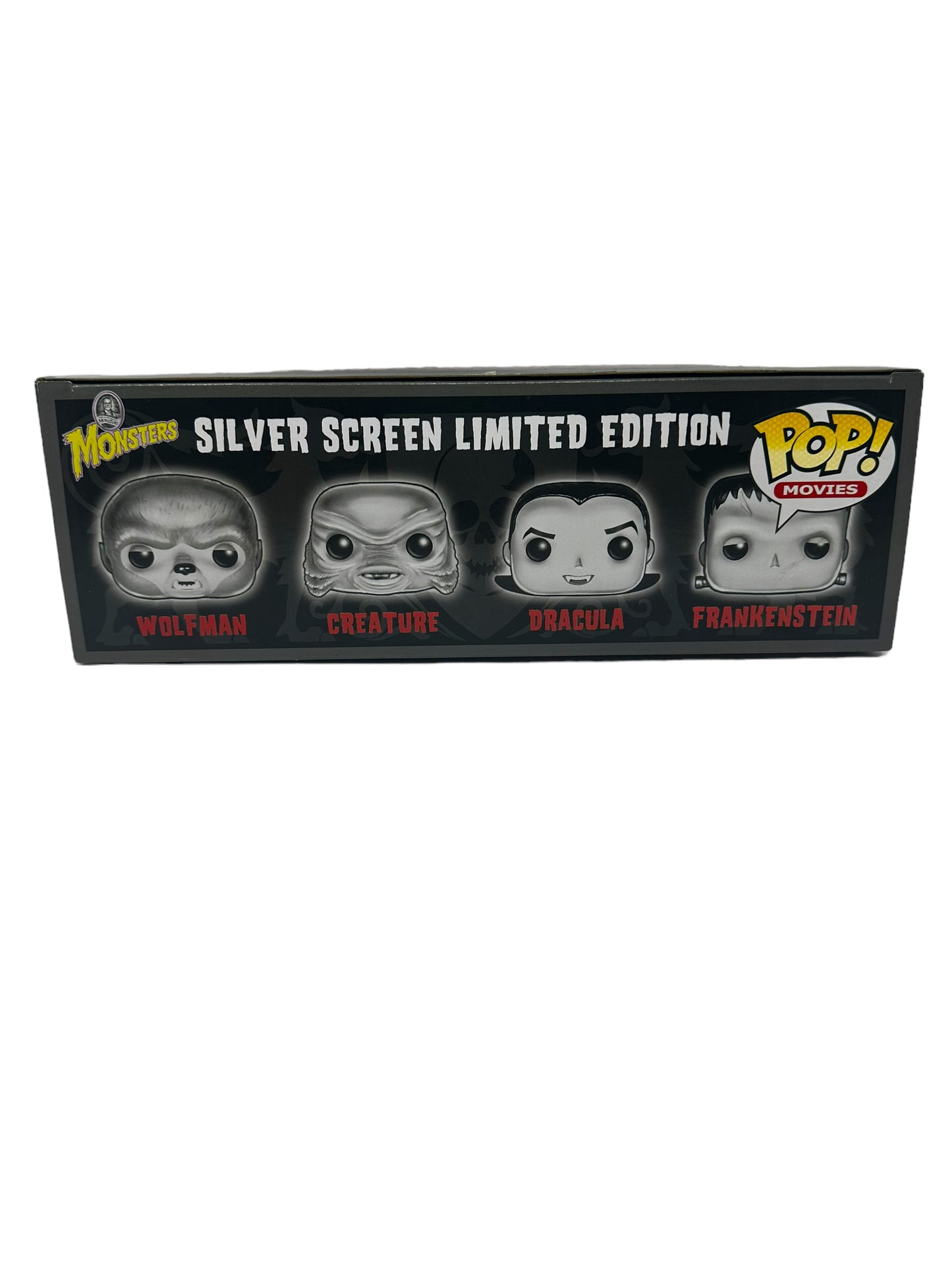 Sold 2015 4 Pack Universal Monsters Black & White Metallic LE300