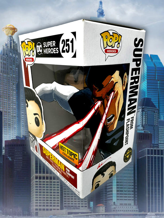 Sold - DC - Superman 251 Flashpoint TCC X “Mooch” Custom