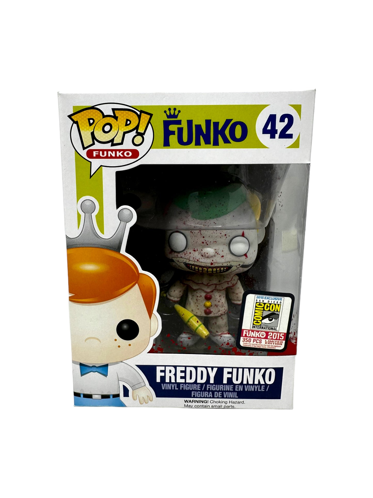 Sold 2015 SDCC Freddy Funko Twisty (Bloody Version) LE350