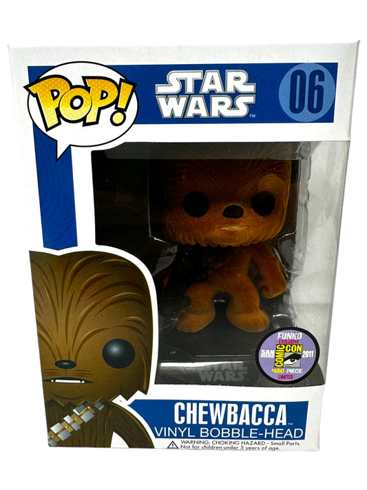 Sold 2011 SDCC Chewbacca (Flocked) 06 LE 480