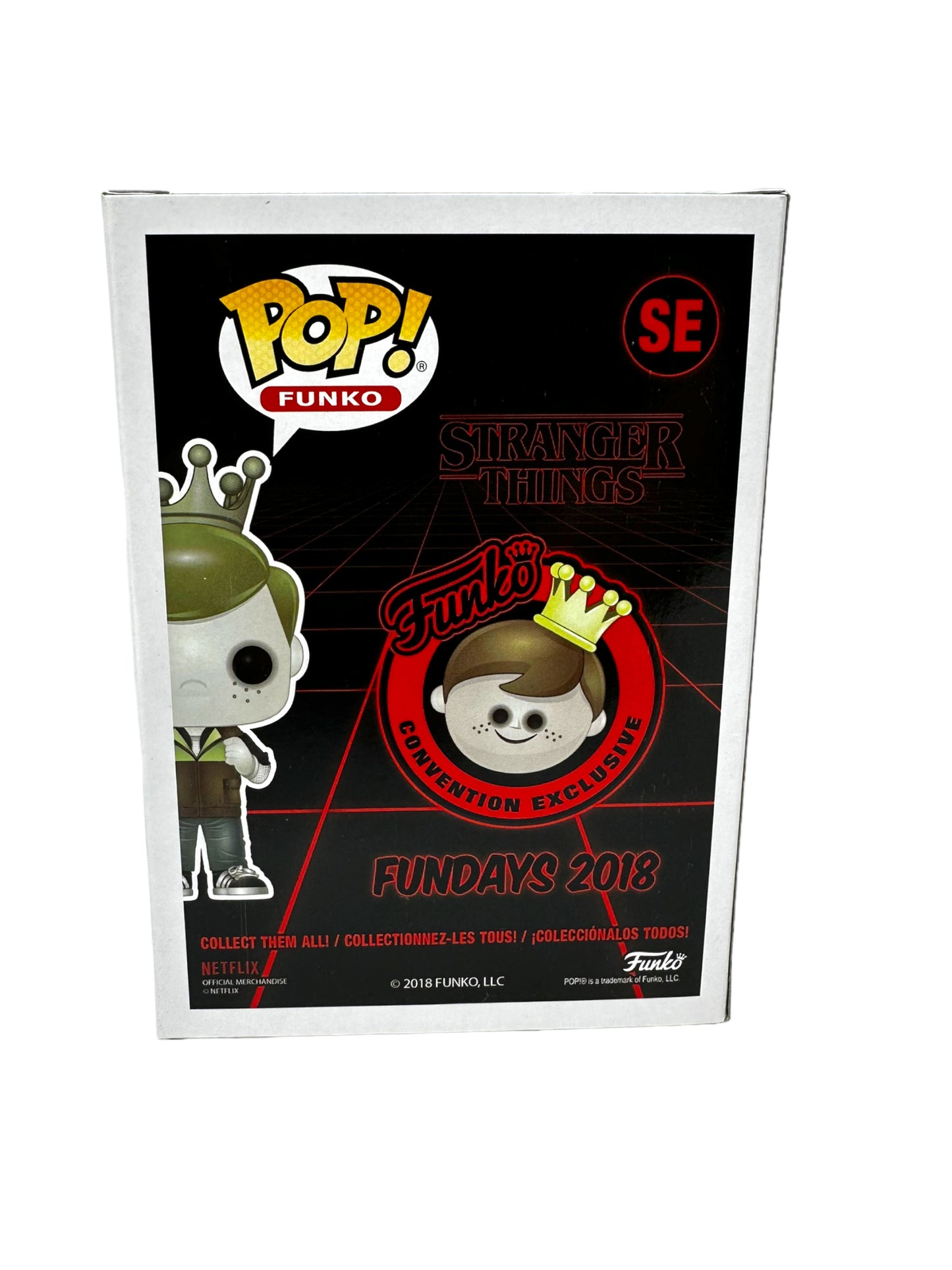 Sold 2018 SDCC Freddy Funko Upside Down Will LE450