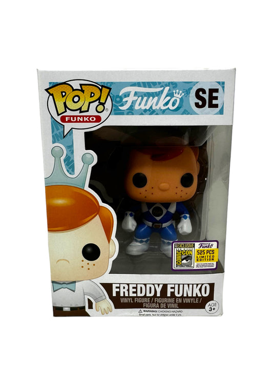 Sold 2017 SDCC Freddy Funko Blue Ranger LE525