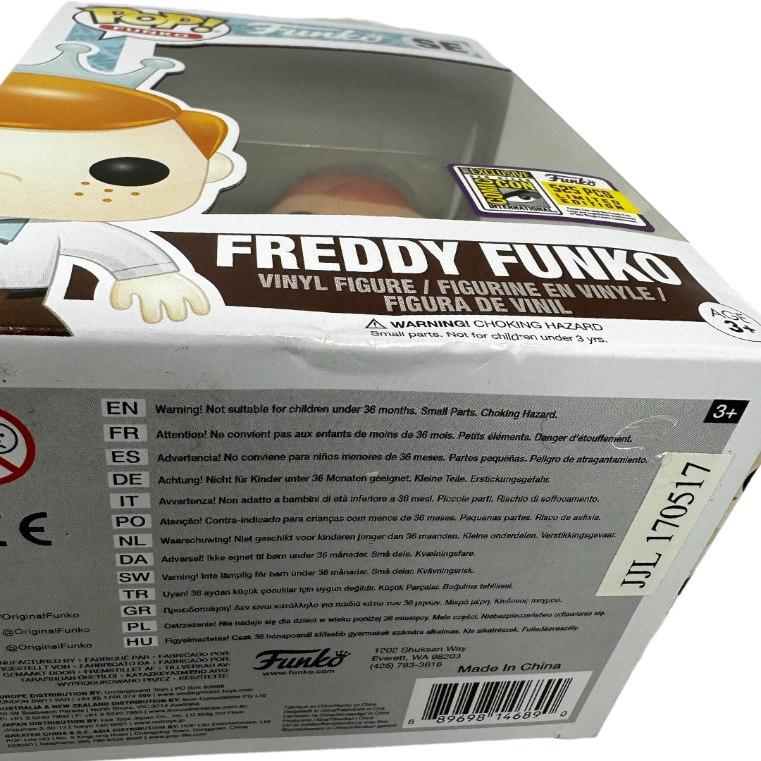 Sold 2017 SDCC Freddy Funko Blue Ranger LE525