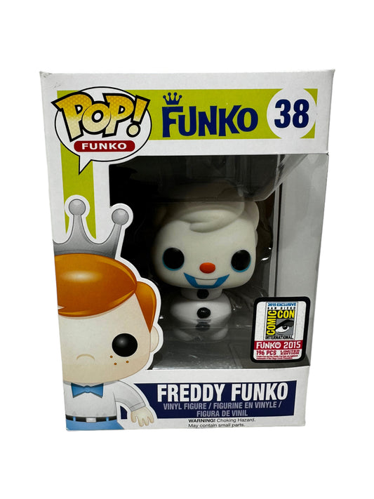 SOLD 2015 SDCC Freddy Funko Olaf LE196 Very Clean