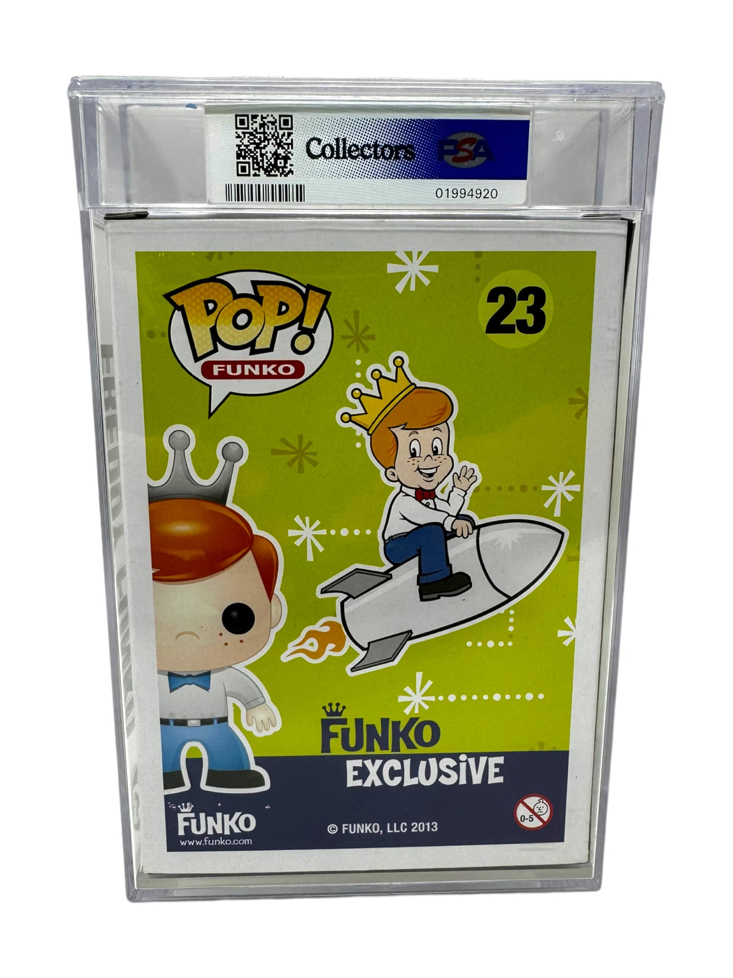 SOLD 2013 SDCC Freddy Funko Joker LE200 PSA 8