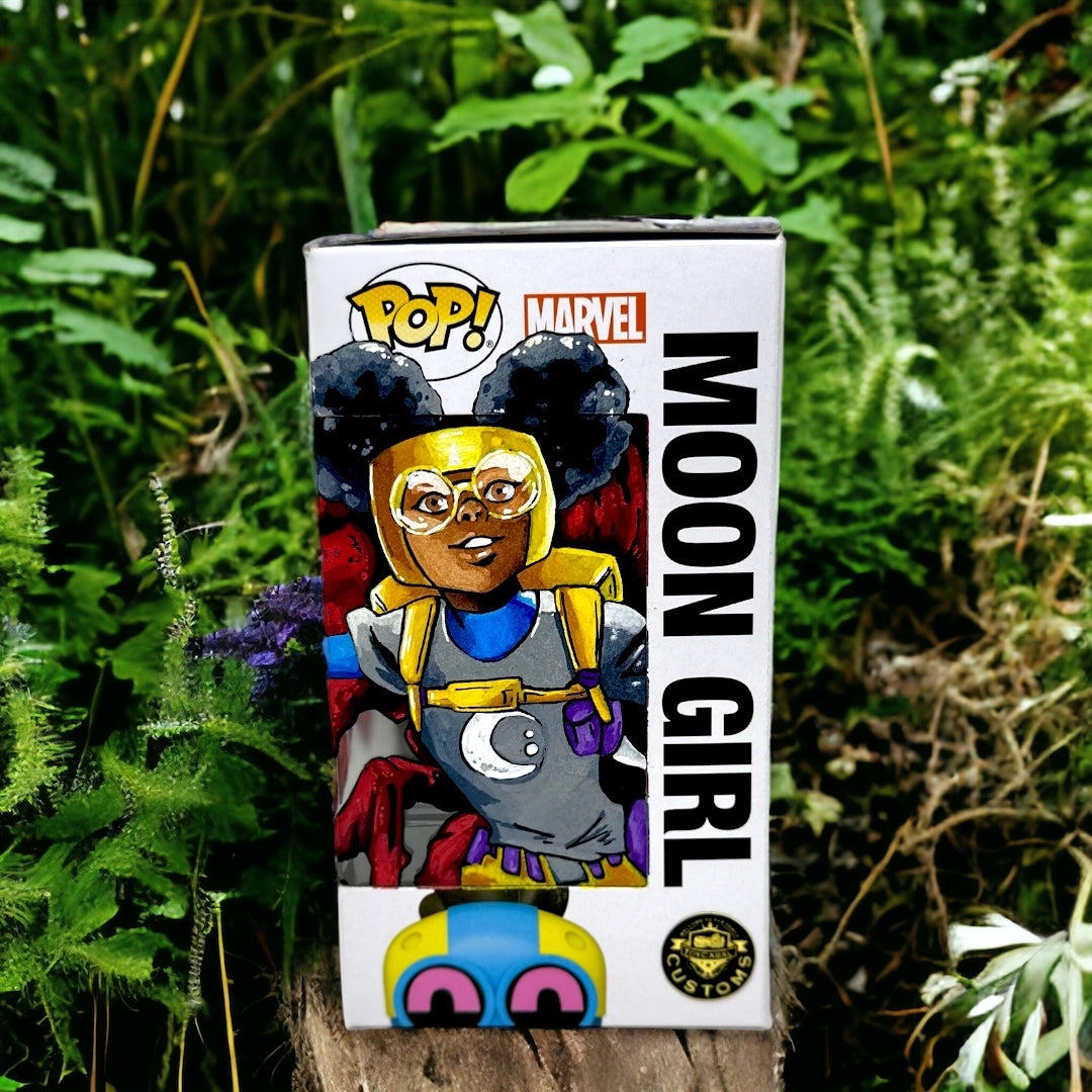 SOLD - Marvel - Moon Girl & Devil Dinosaur 1119 TCC X “Mooch” Custom