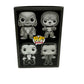 Sold 2015 4 Pack Universal Monsters Black & White Metallic LE300
