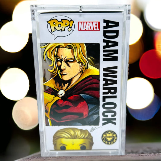 SOLD - Marvel - Adam Warlock 1210 TCC X “Mooch” Custom