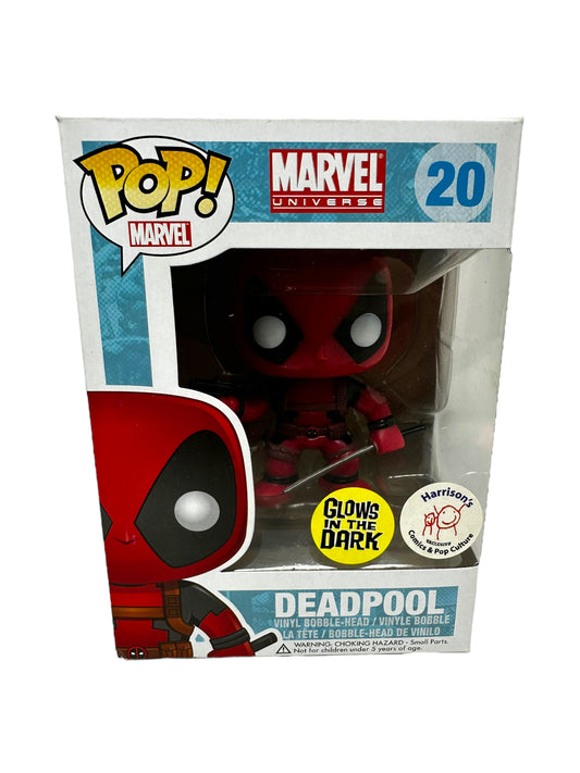 Sold 2013 Harrison’s Comic’s GITD Deadpool 20