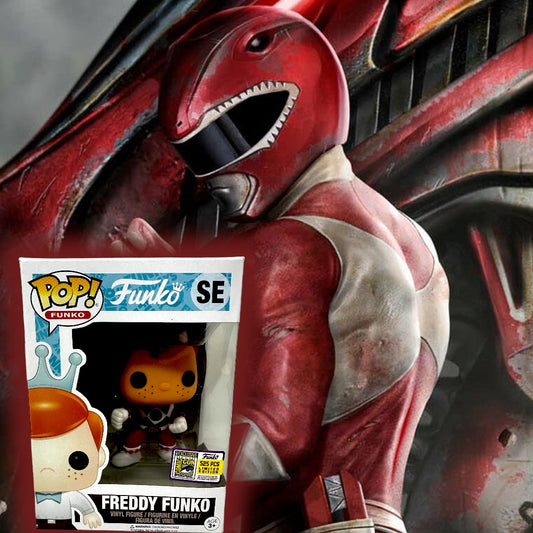 Sold 2017 SDCC Freddy Funko Red Ranger LE525