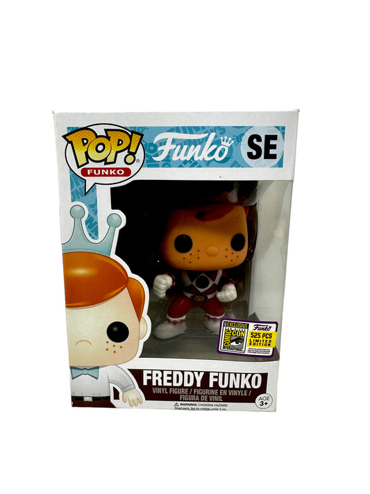 Sold 2017 SDCC Freddy Funko Red Ranger LE525