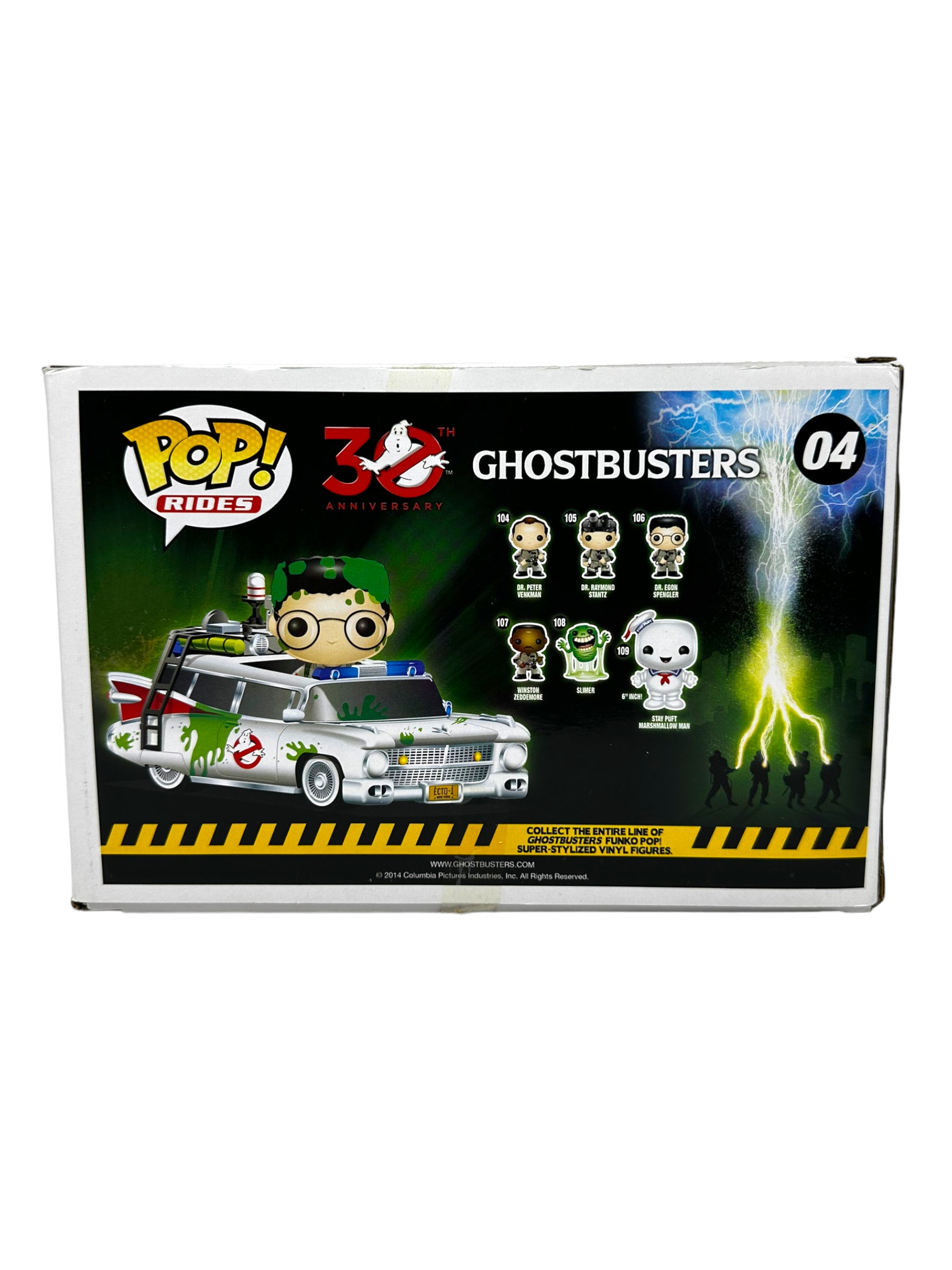 2014 Toy Tokyo NYCC Ecto-1 w(with Dr. Egon Spengler) slimed 04