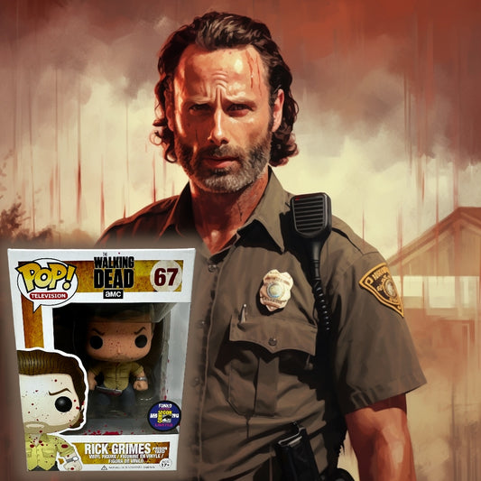 Sold 2013 SDCC Rick Grimes 67 Bloody