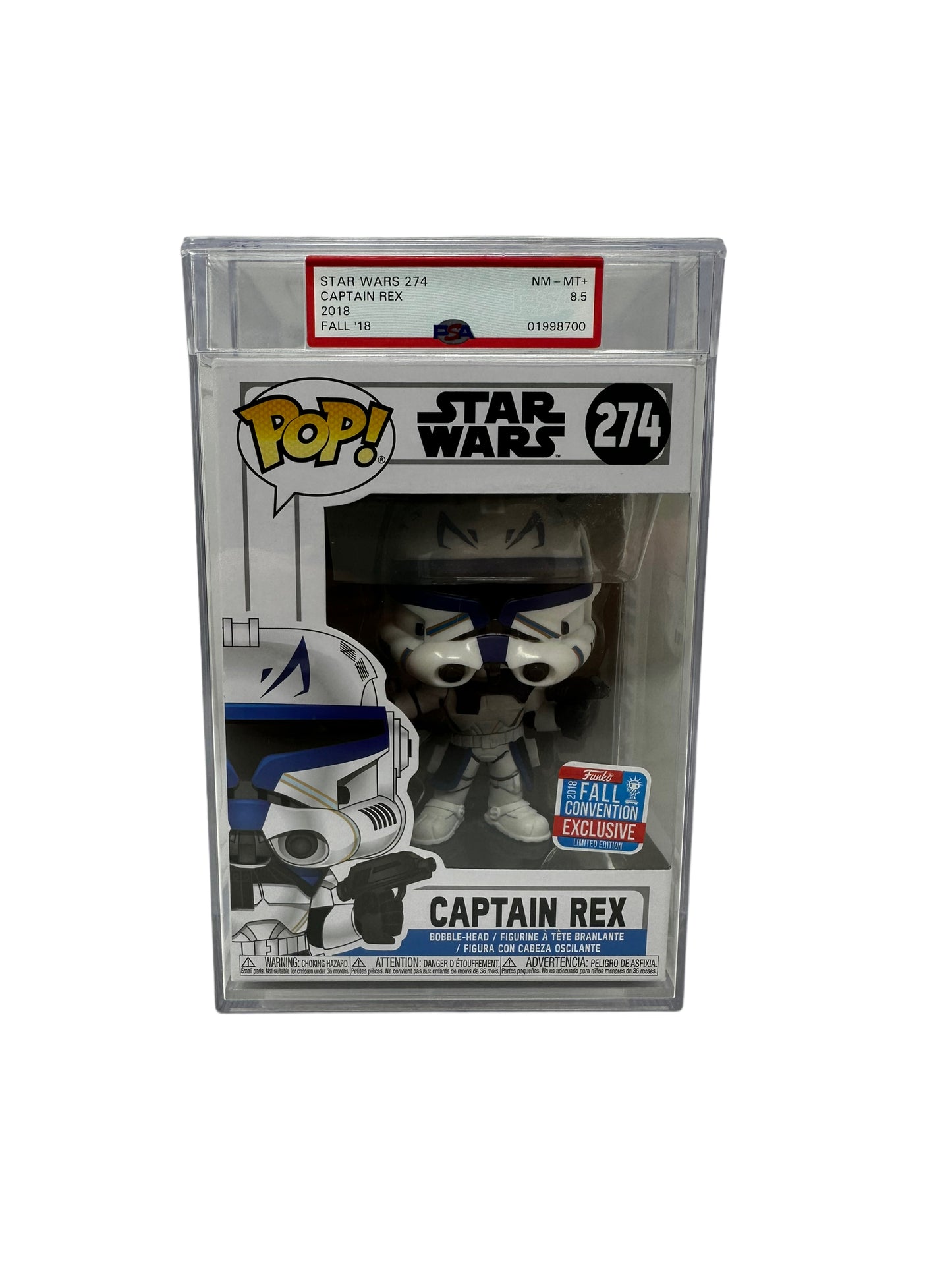 2017 Captain Rex 274 Fall Convention PSA 8.5