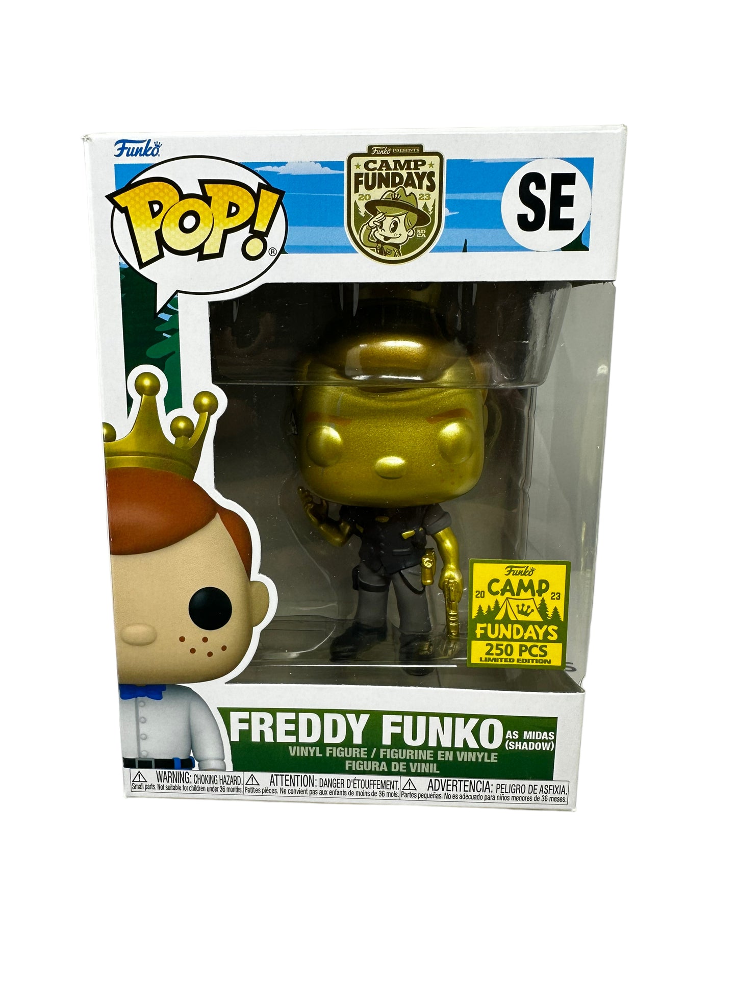 Sold 2023 Freddy Funko as Midas (Shadow) Gold LE250