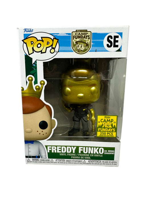 Sold 2023 Freddy Funko as Midas (Shadow) Gold LE250