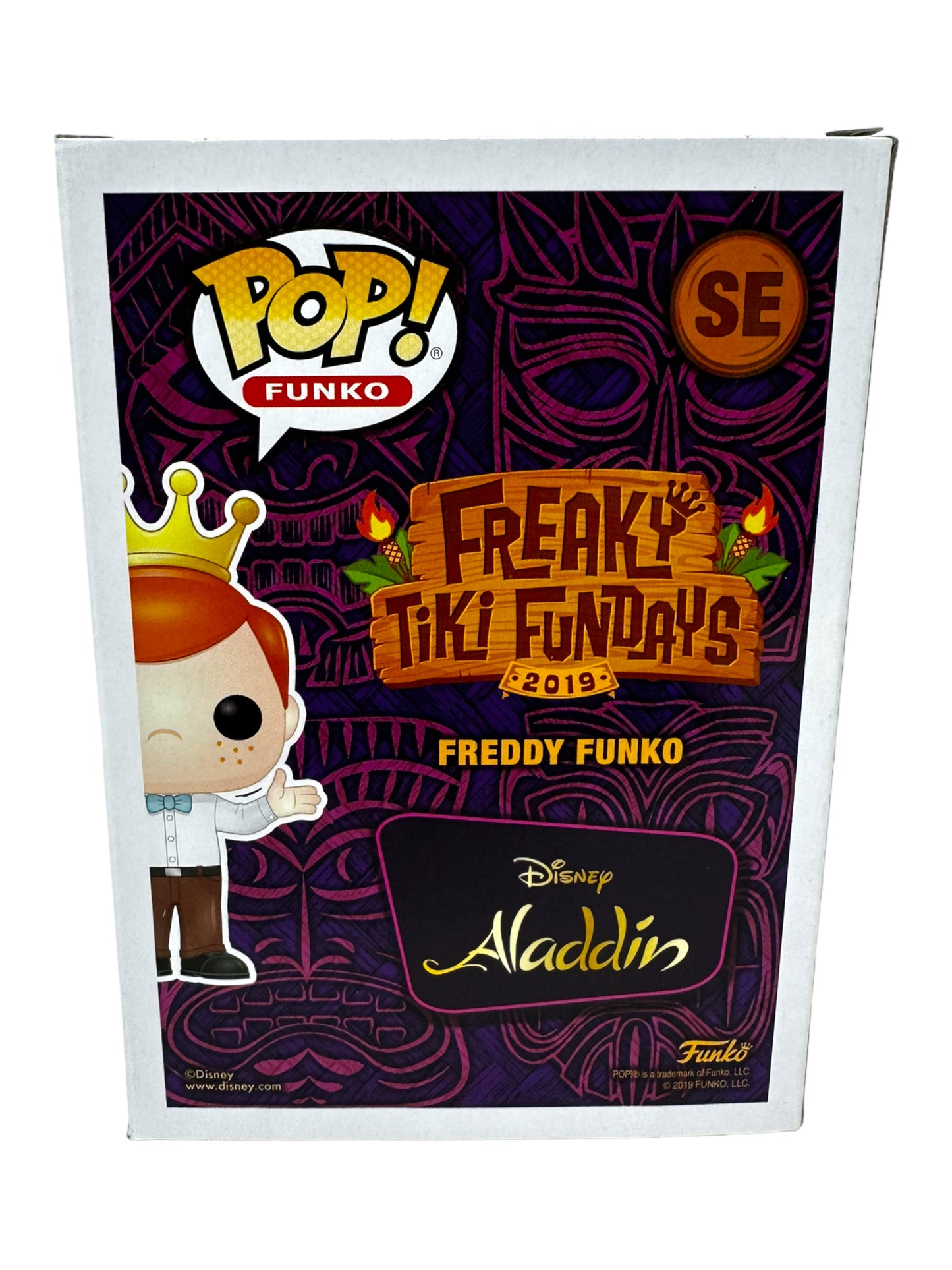 2019 SDCC Metallic Freddy Funko as Genie LE350