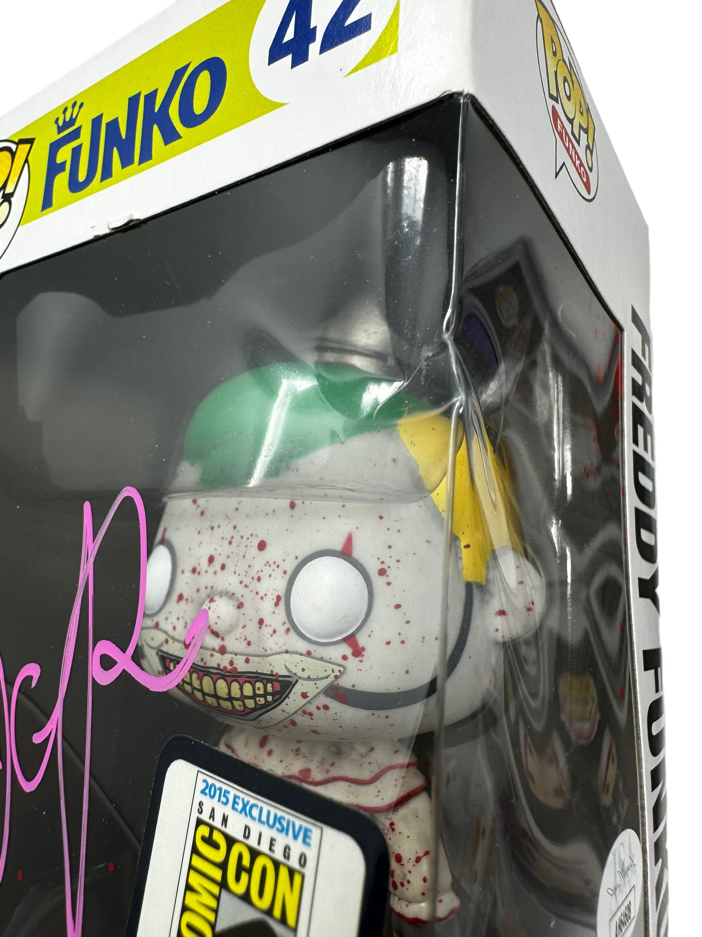 Sold 2015 Freddy Funko Twisty Bloody John Carroll Lynch Signed JSA COA LE500