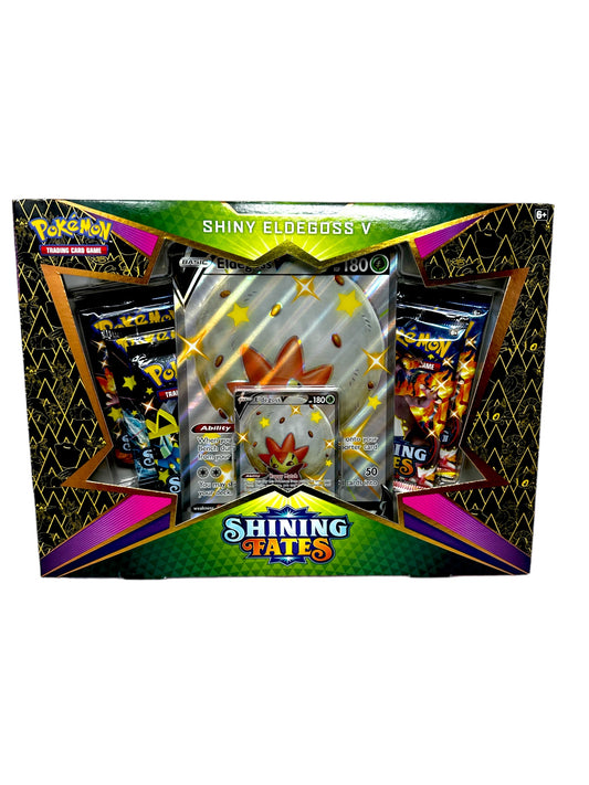 Shining Fates Shiny Eldegoss V Box Collection Factory Sealed