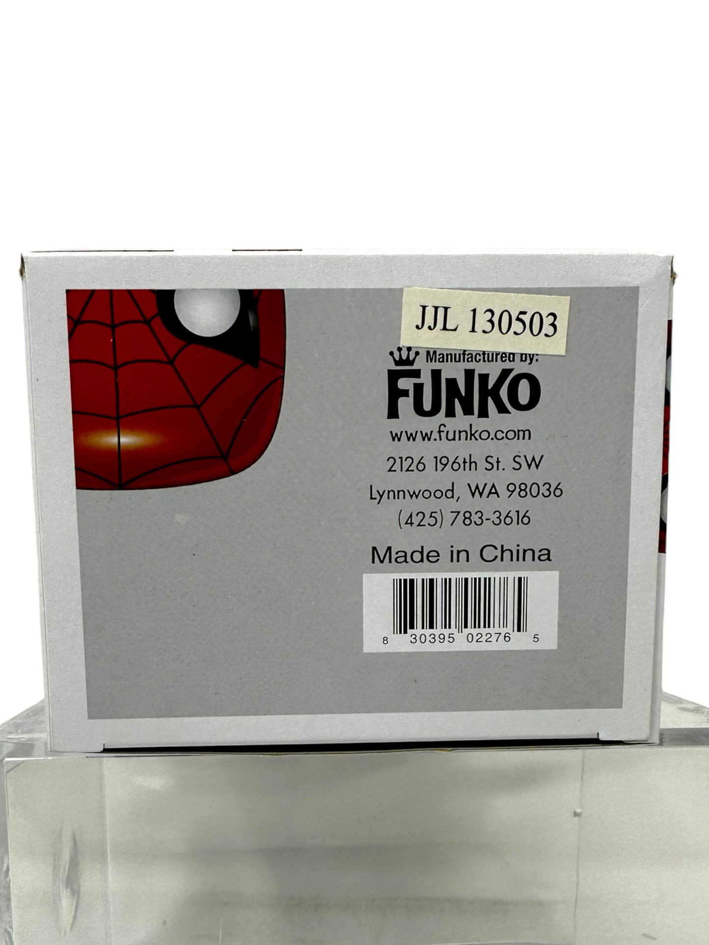 Sold 10/10 2013 Fugitive Toys Spider-Man Black & White