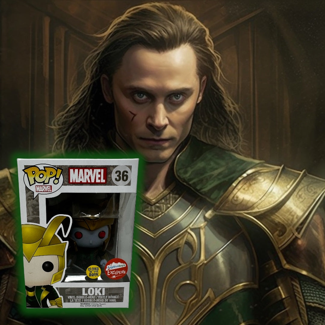 Sold 2014 Fugitive Toys Loki 36 GITD