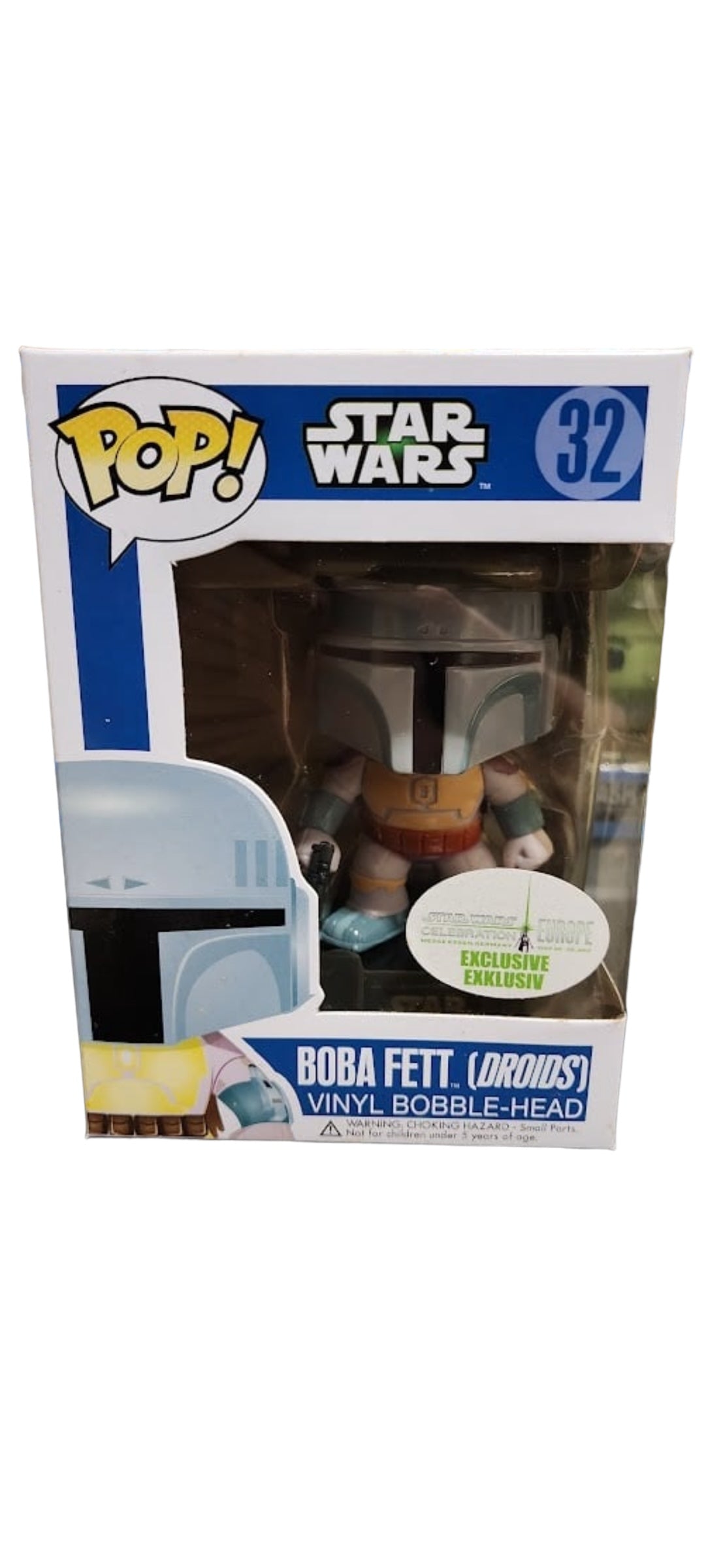 SOLD 8/9 - 2013 Celebrations Boba Fett 32 Star Wars Celebrations EU