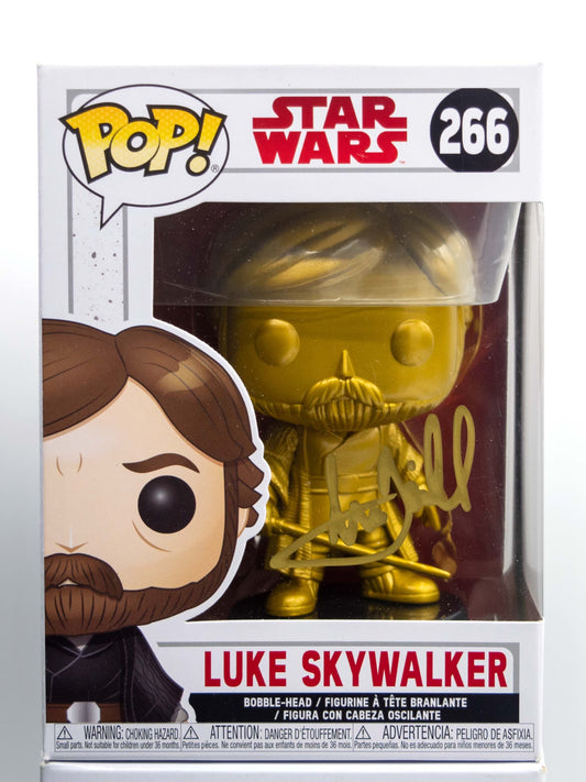 Sold Unreleased 2019 SDCC Freaky Tiki Fundays Gold Luke Skywalker (LE20) MARK HAMILL AUTO!