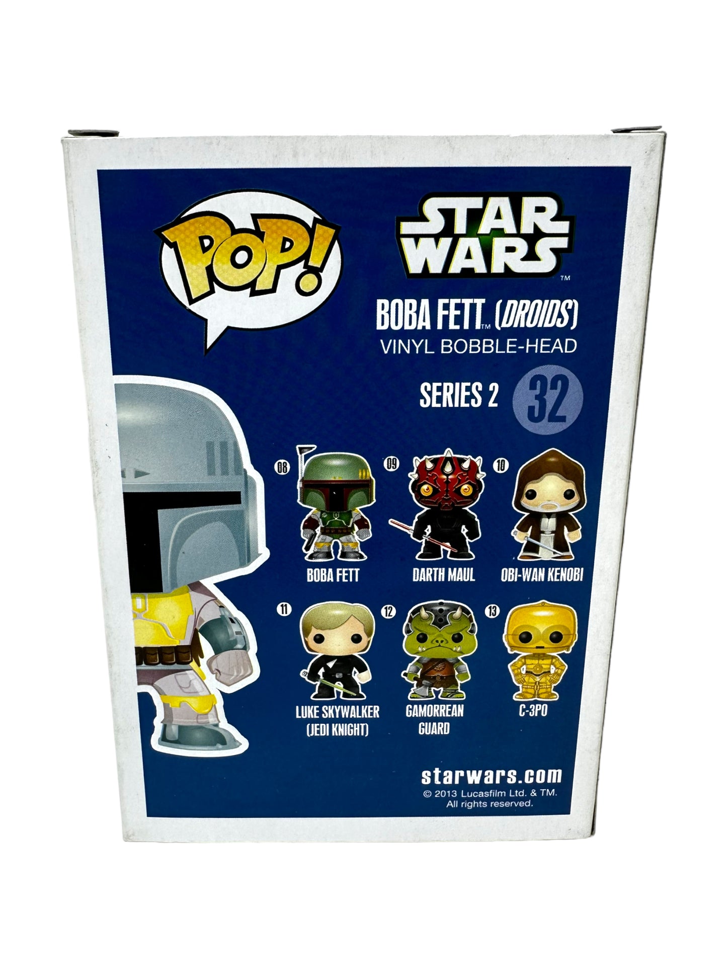 SOLD - 2013 SDCC Boba Fett 33 LE480