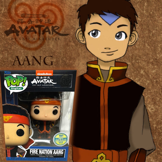 Sold 10/1 2022 Fire Nation Aang 52 NFT LE999