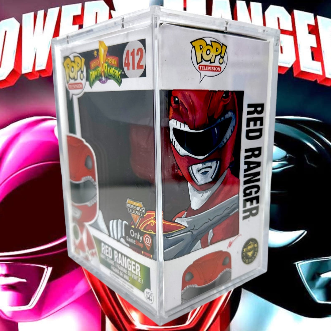 Retro - Power Rangers - Red Ranger 412 TCC X “Mooch” Custom