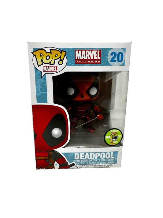 Sold 2013 SDCC Deadpool Metallic LE480