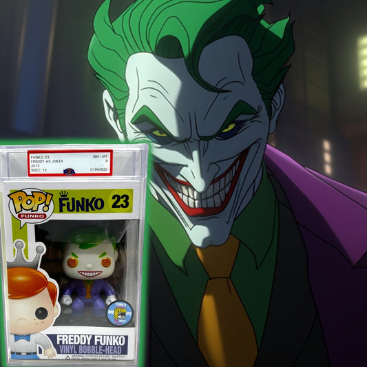 SOLD 2013 SDCC Freddy Funko Joker LE200 PSA 8