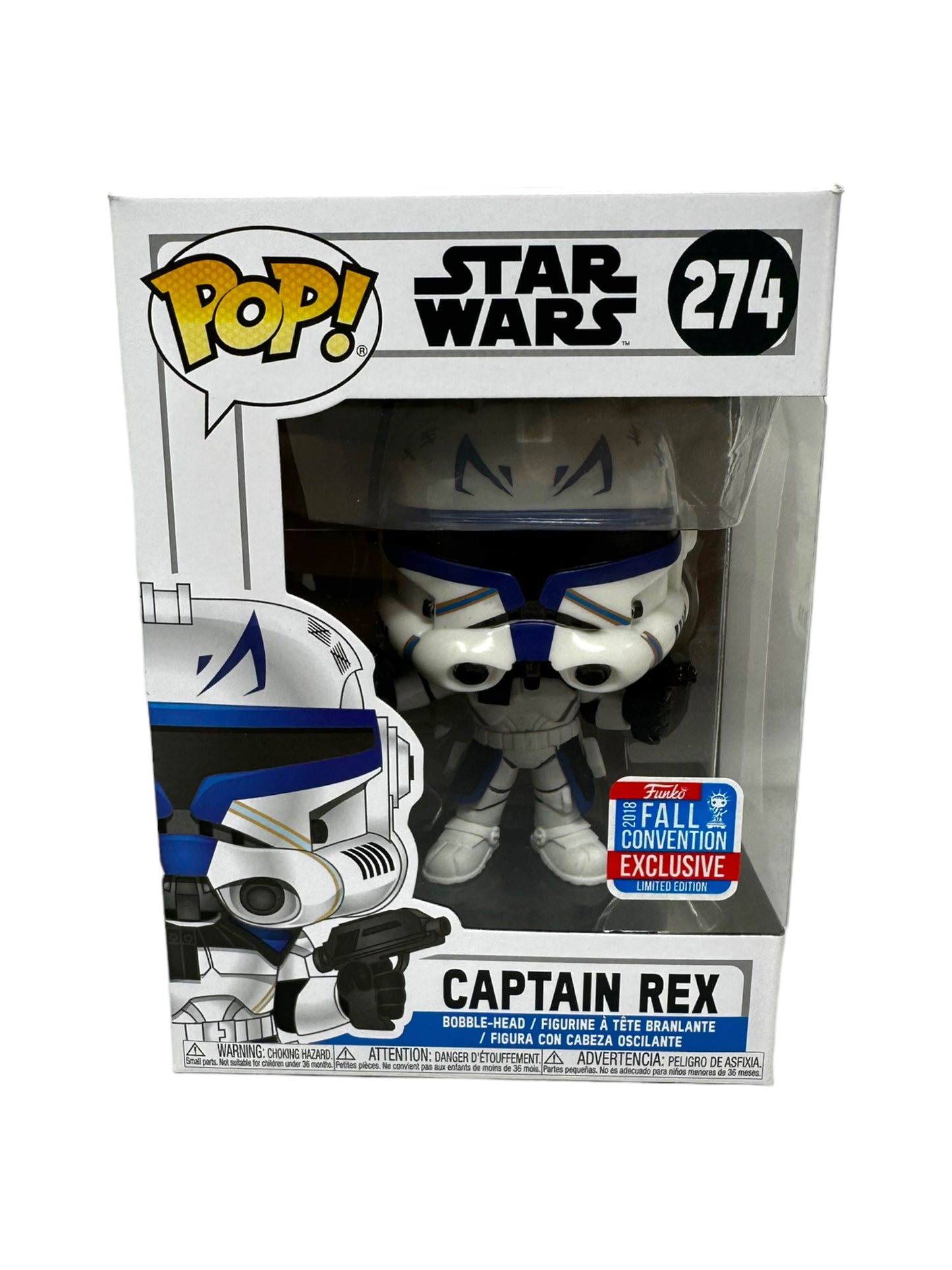 Sold 10/6 2018 NYCC/Fall Convention Captain Rex 274 (Shared)