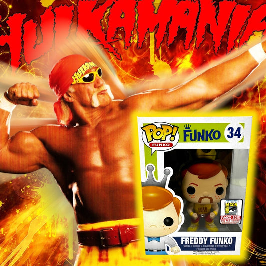 2015 SDCC Freddy Funko Hulk Hogan LE 500 (Non Injured)