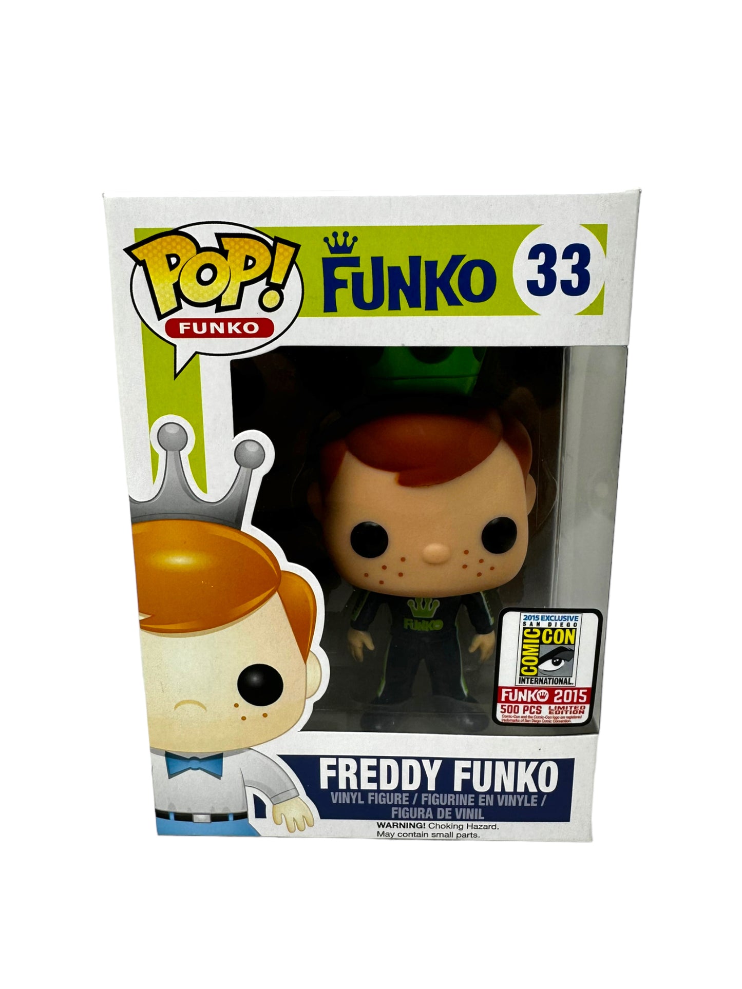 Sold 2015 SDCC Freddy Funko Talladega Nights Blue LE500