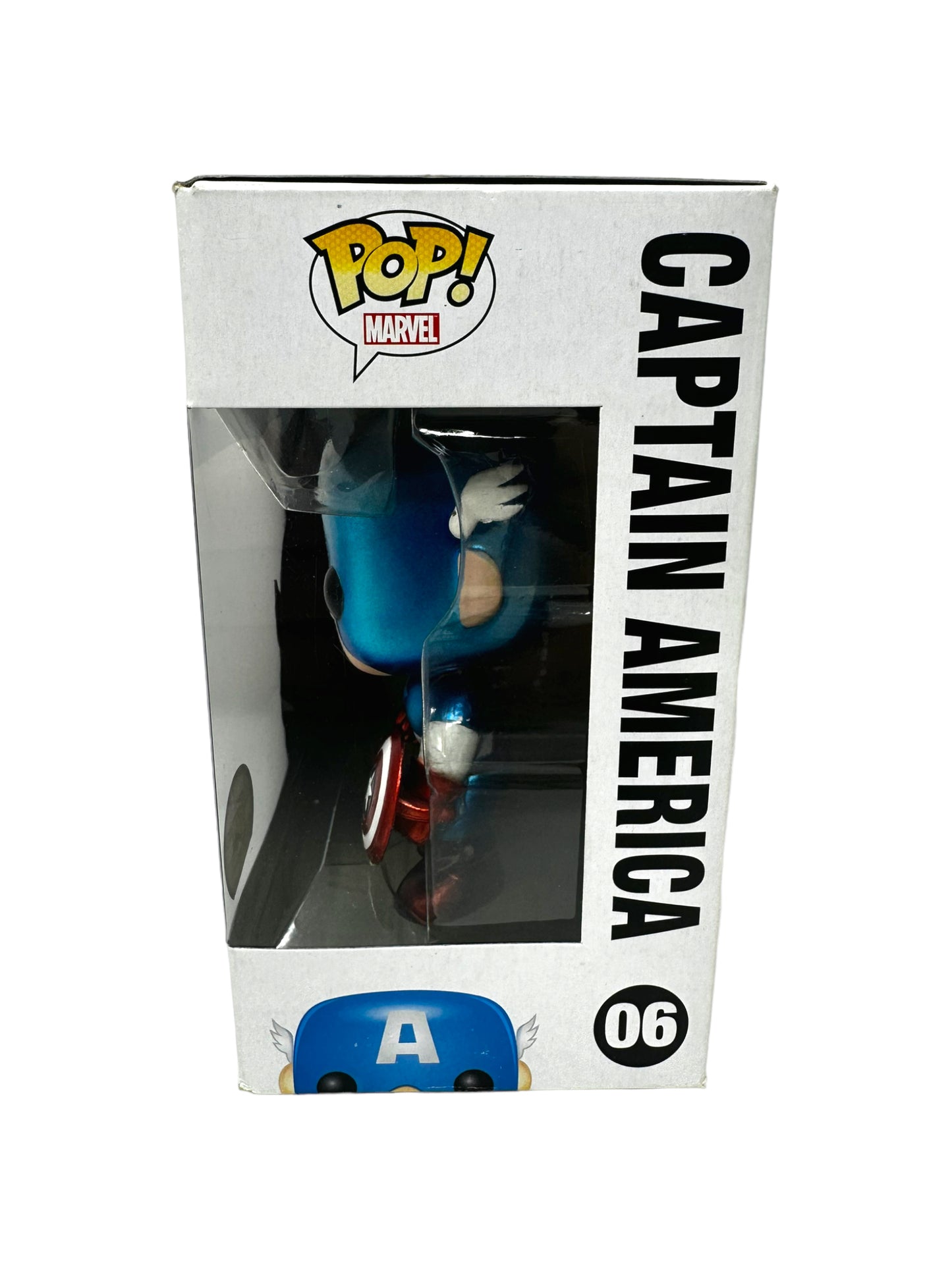 Sold - 2011 SDCC Captain America 06 Metallic LE 480