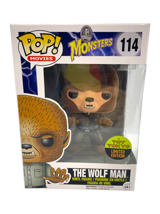 Sold - 2015 The Wolf Man Flocked Toy Tokyo Exclusive 114