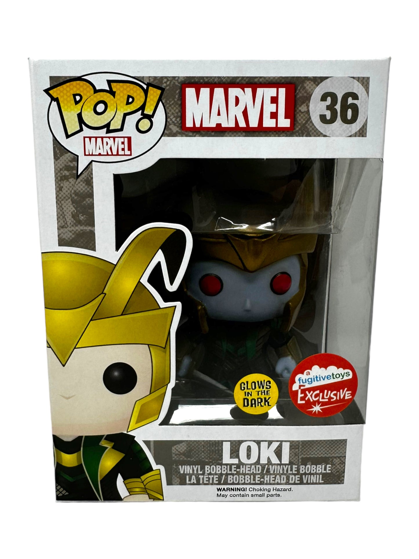 Sold 2014 Fugitive Toys Loki 36 GITD