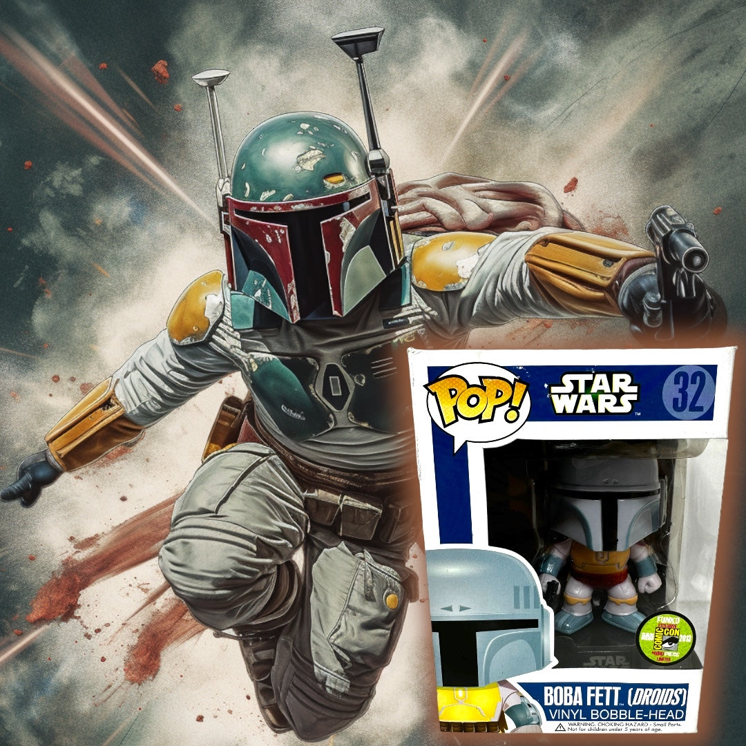 SOLD - 2013 SDCC Boba Fett 33 LE480