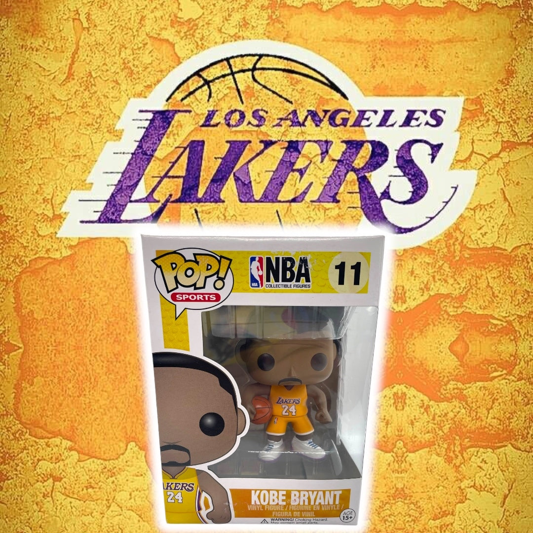 Sold 10/29 - 2016 Kobe Bryant PopLife 11 Home #24 Jersey