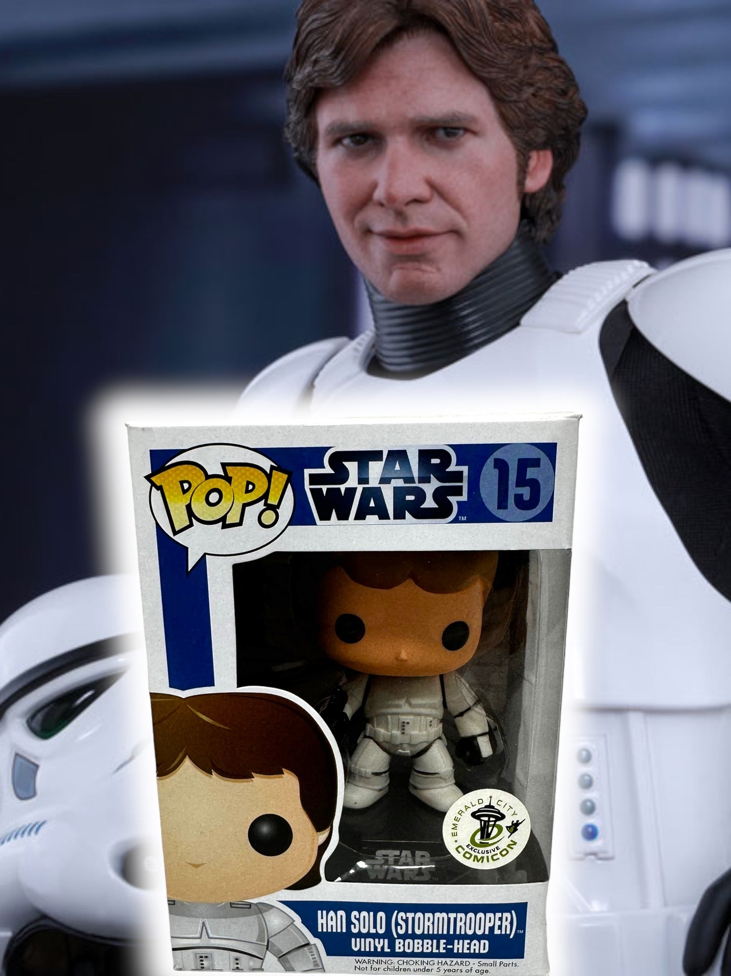 Sold 10/17 2011 ECCC Han Solo (Stormtrooper) 15 LE1000