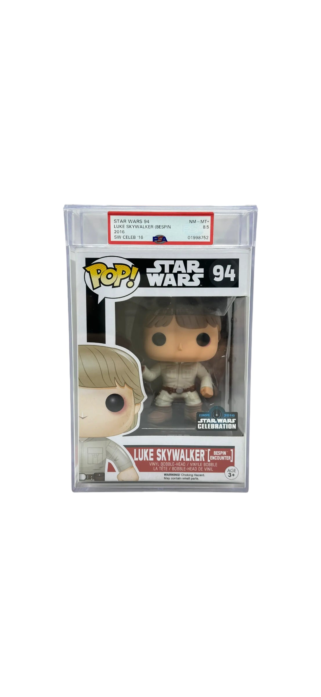Sold 10/26 2016 Luke Skywalker (Bespin Encounter) Star Wars Celebrations EU