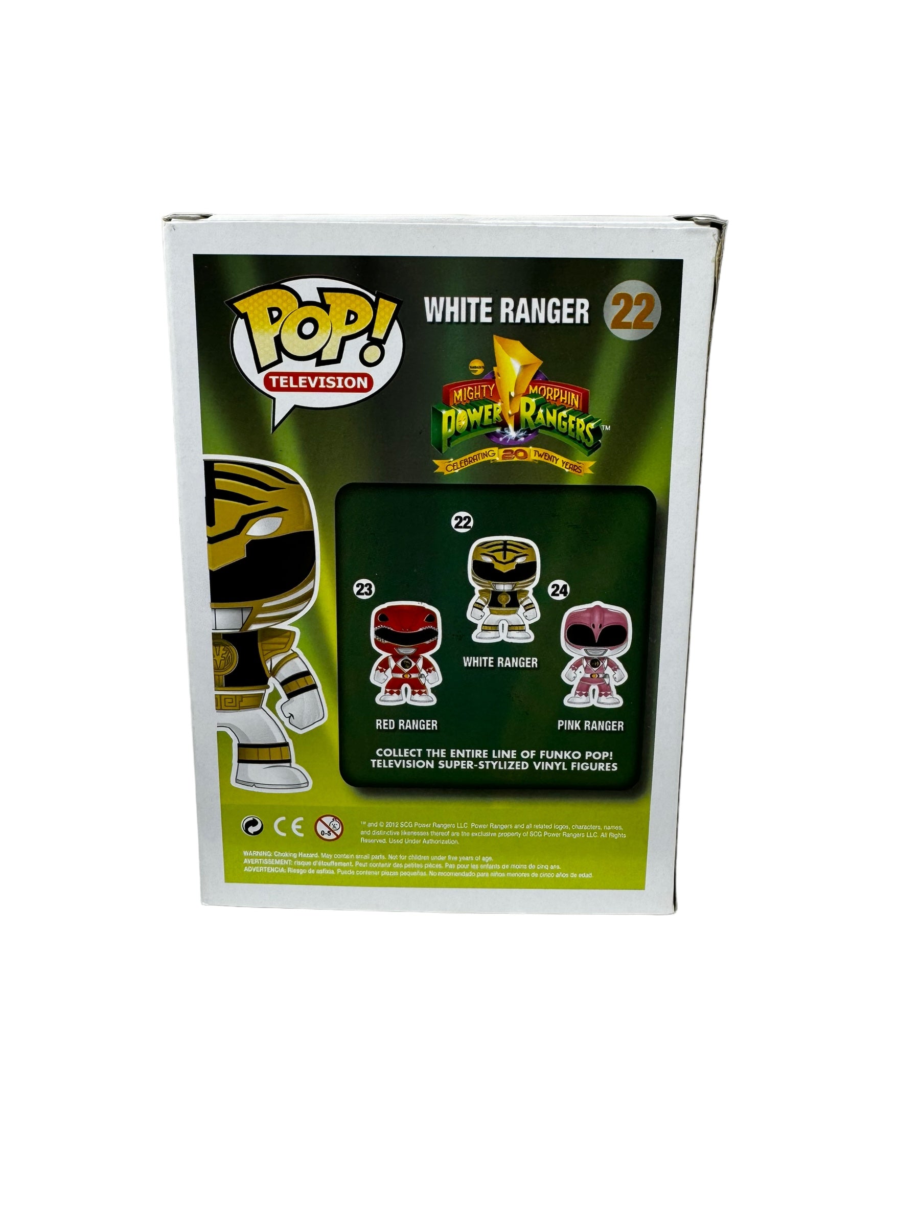 White ranger funko 2024 reserved