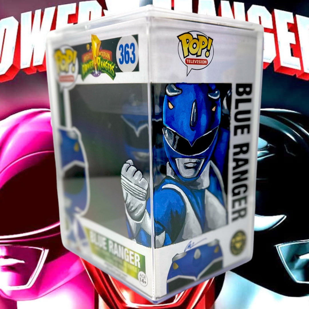 Retro - Power Rangers - Blue Ranger 363 TCC X “Mooch” Custom – Toy Cabal