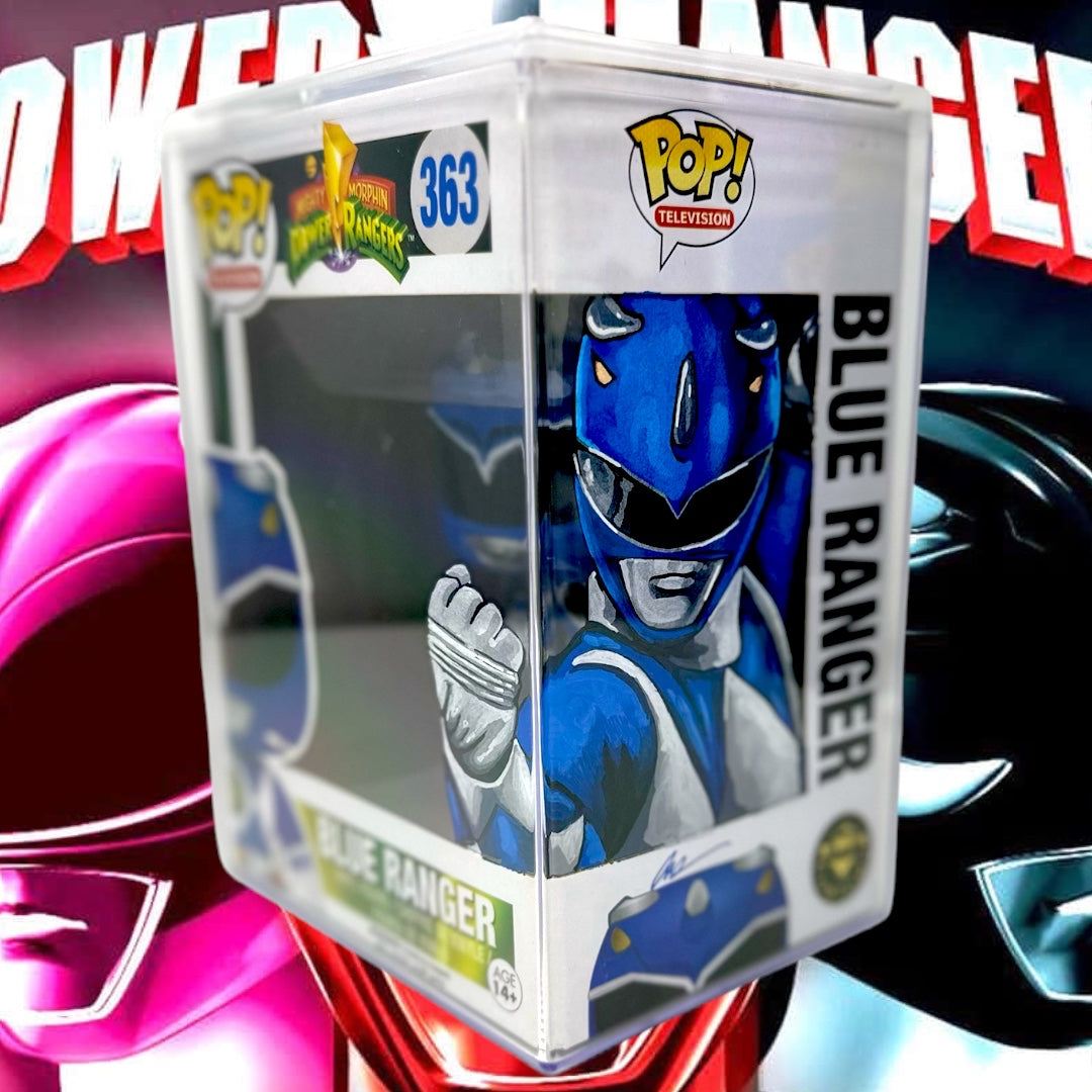 Retro - Power Rangers - Blue Ranger 363 TCC X “Mooch” Custom
