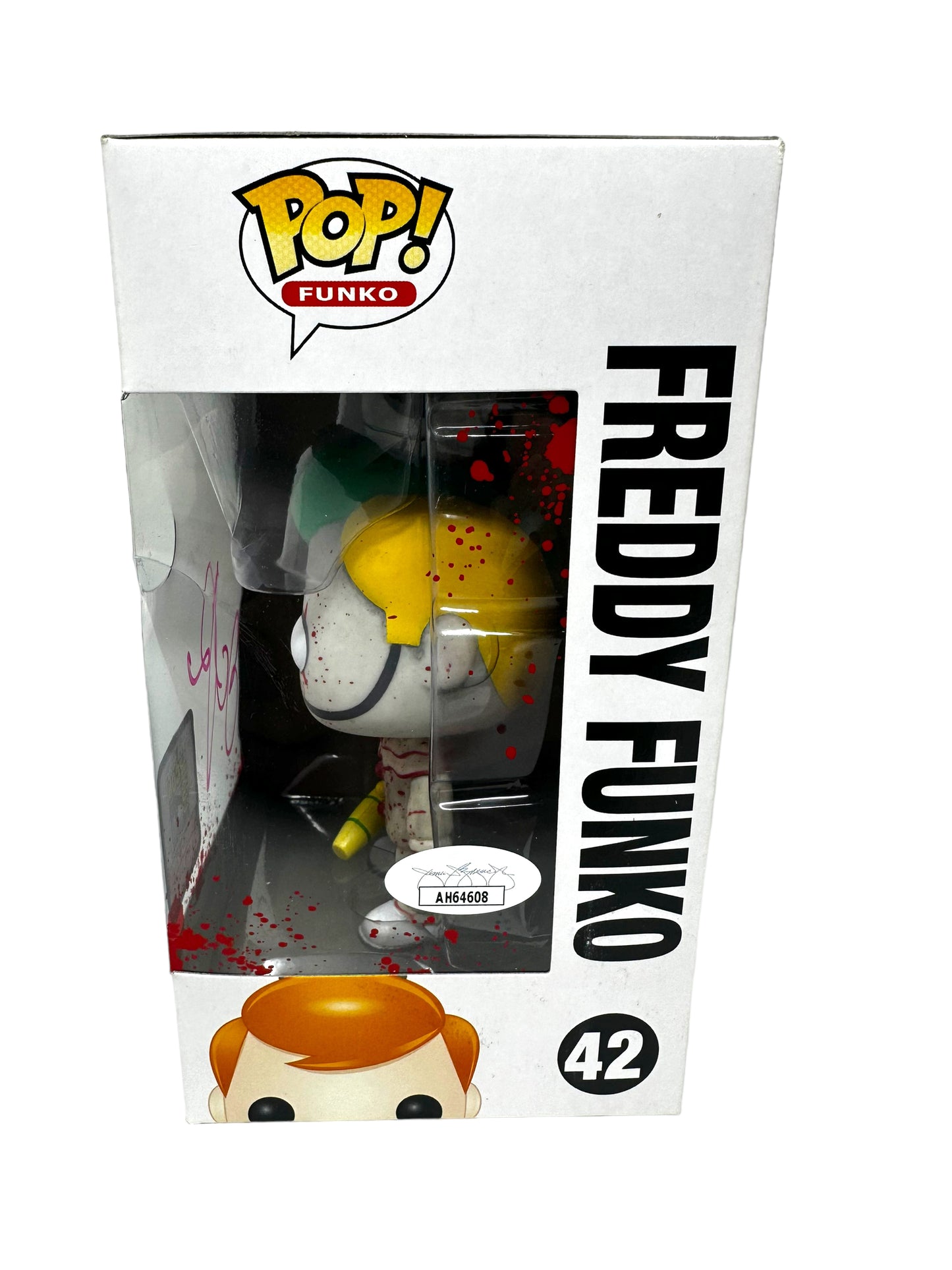 Sold 2015 Freddy Funko Twisty Bloody John Carroll Lynch Signed JSA COA LE500