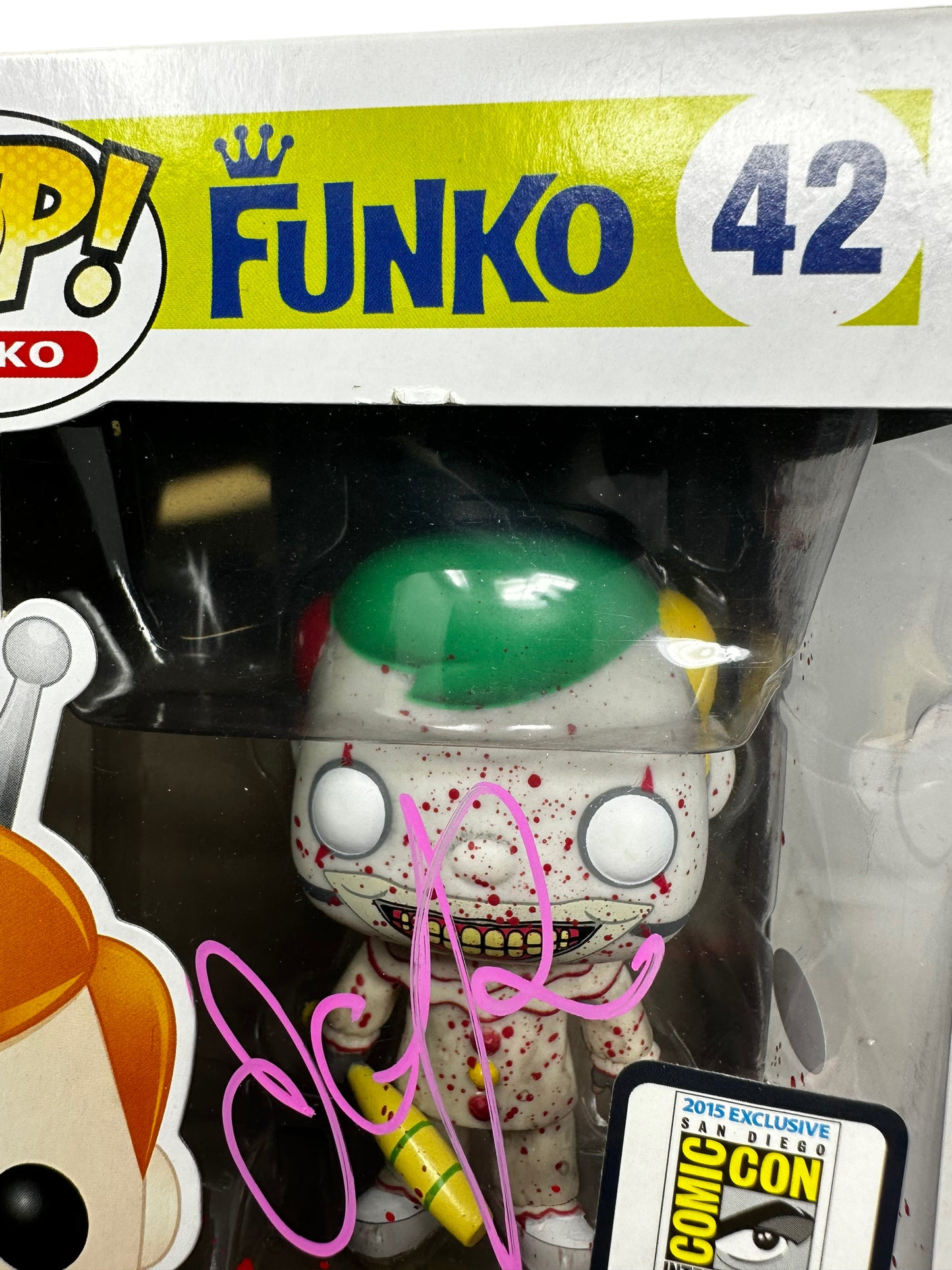 Sold 2015 Freddy Funko Twisty Bloody John Carroll Lynch Signed JSA COA LE500