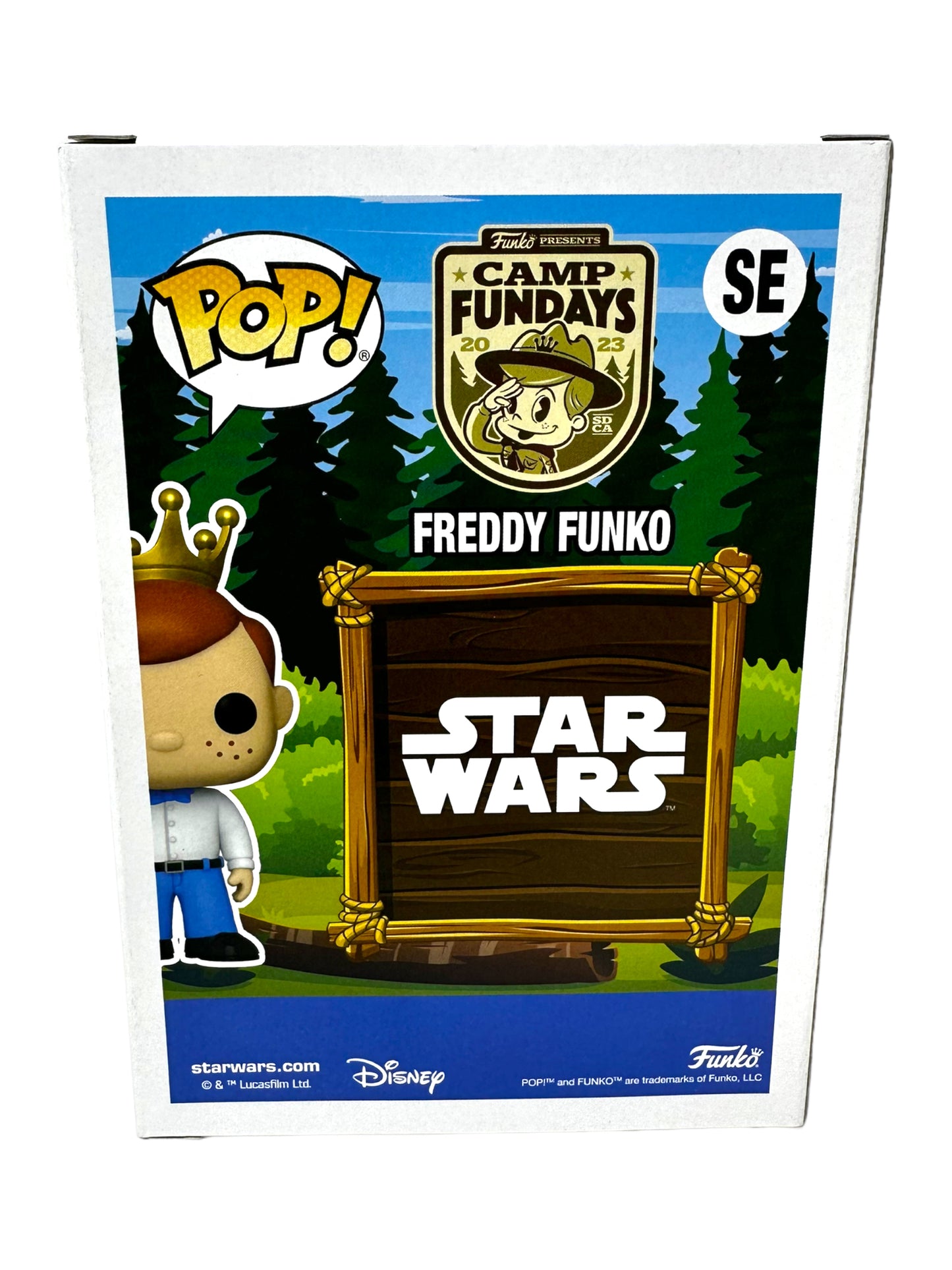 Sold 2023 SDCC Fundays Freddy Funko Anakin Skywalker LE600