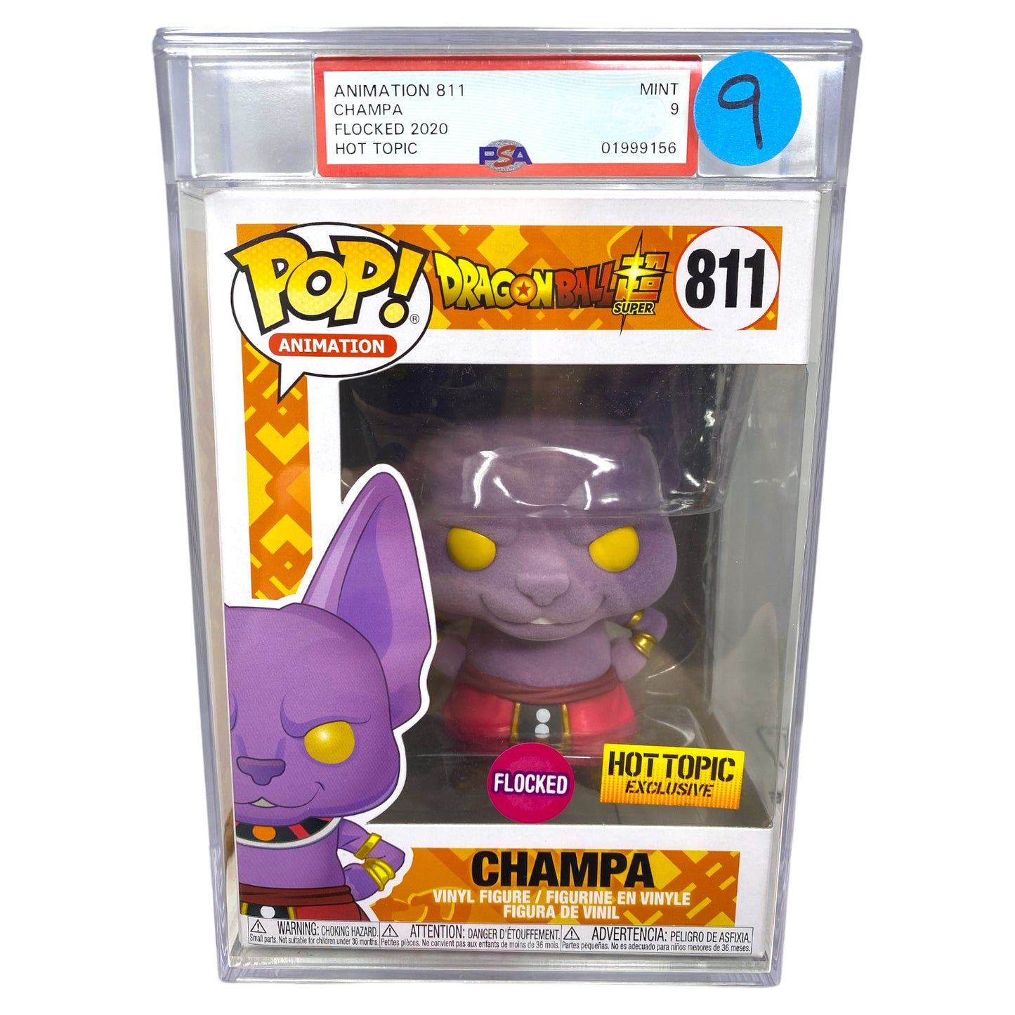 PSA Grade 9 2020 Champa 811 Flocked