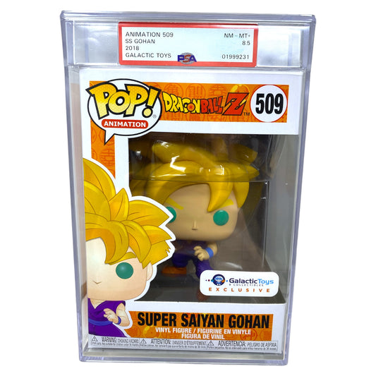 PSA Grade 8.5 Super Saiyan Gohan 509 Galactic Toys Exclusive